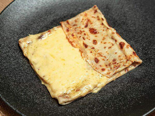 Блинная печка - Блин с сыром