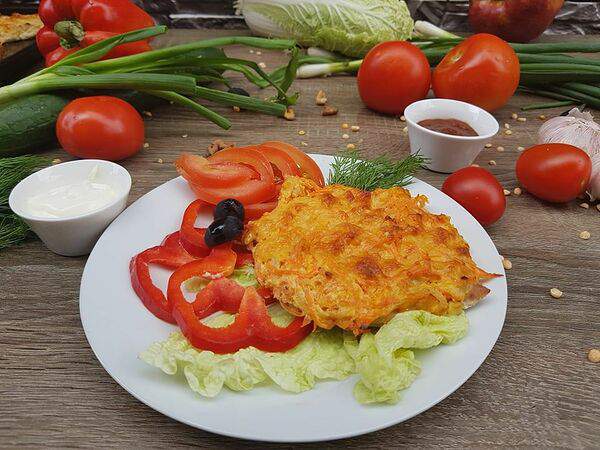 Ланч-кафе Baza Plaza - Мясо по-корейски