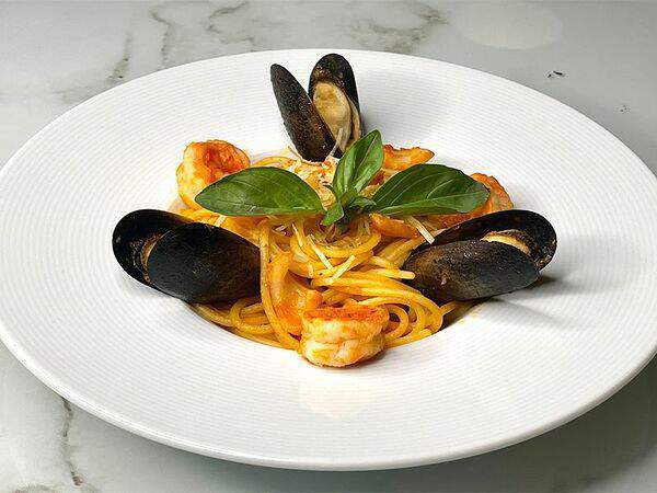 Bocca Pizza - Спагетти с морепродуктами