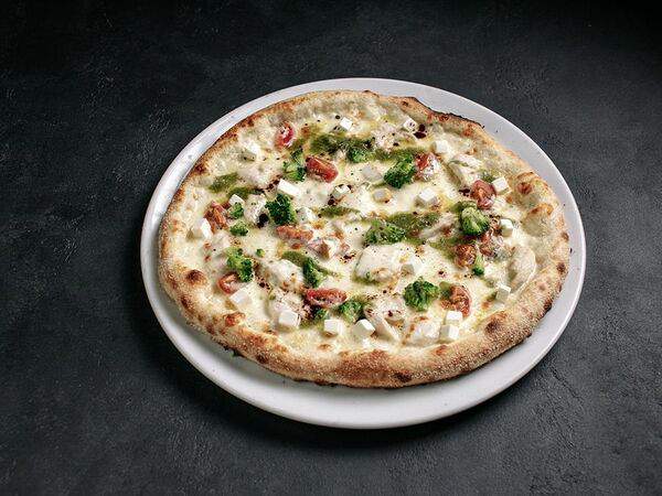 Цукини - Пицца Цыпленок и песто