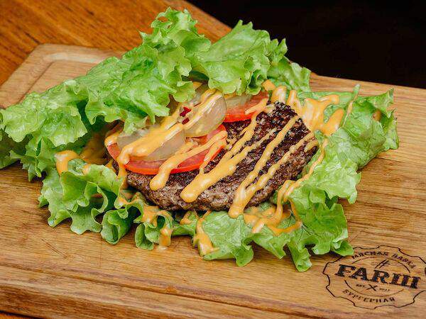 #FARШ - Гамбургер в листьях