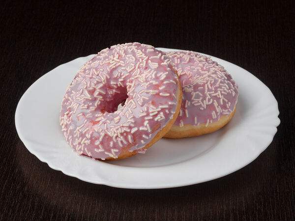 Траттория TiAmo - Донат с розовой глазурью