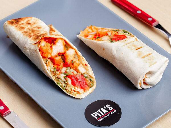 Pita's - Шаверма по-тайски с курицей в кляре