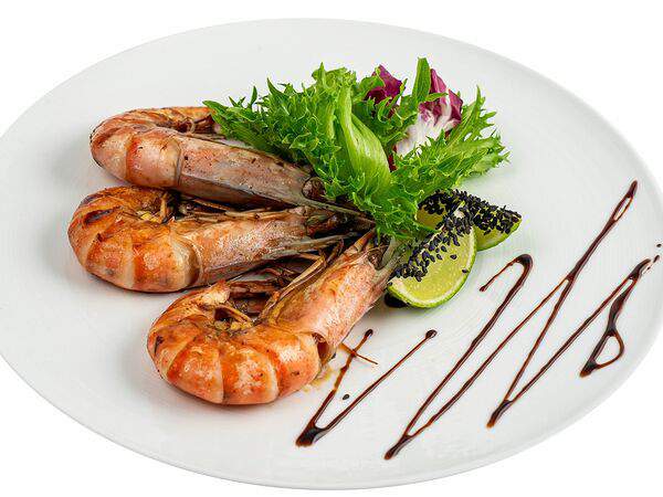 Кадриль - Тигровые креветки гриль