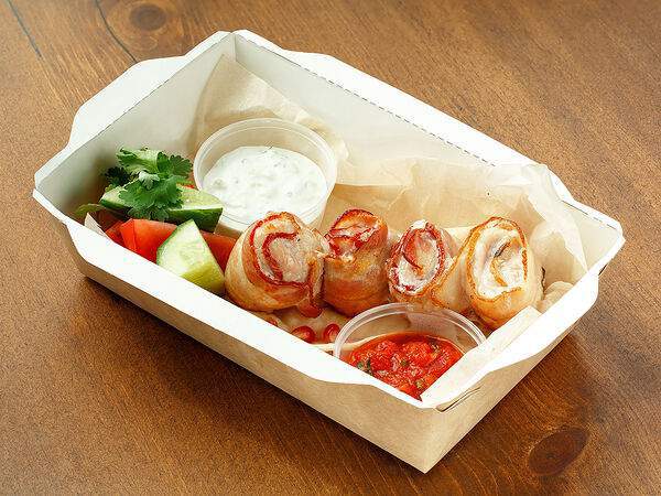 Идеальное сочетание - Шашлык из свинины в беконе