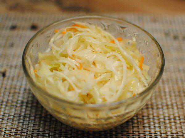 Окрошка - Салат из свежей капусты