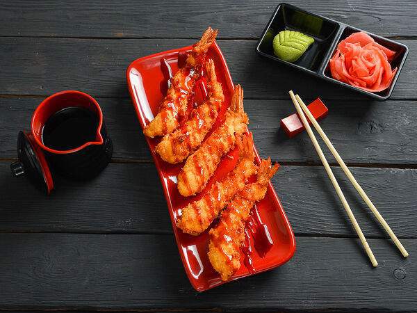 Сэнсэй - Креветки темпура