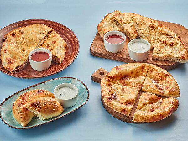 Кацо - Комбо Хачапури ассорти сет