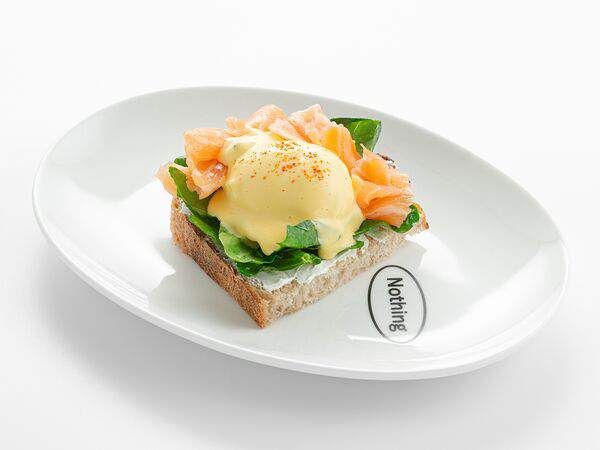 Nothing Fancy - Яйца бенедикт с лососем