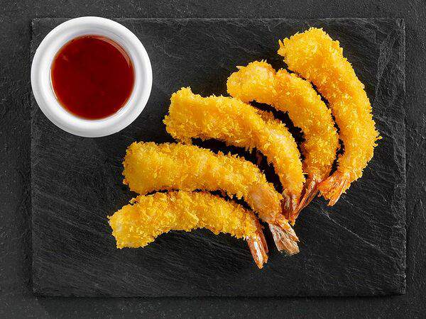 Okisushi - Креветки в темпуре
