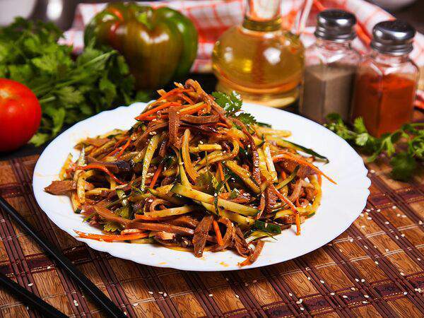 Кунгфу Панда - Говяжий язык с огурцом