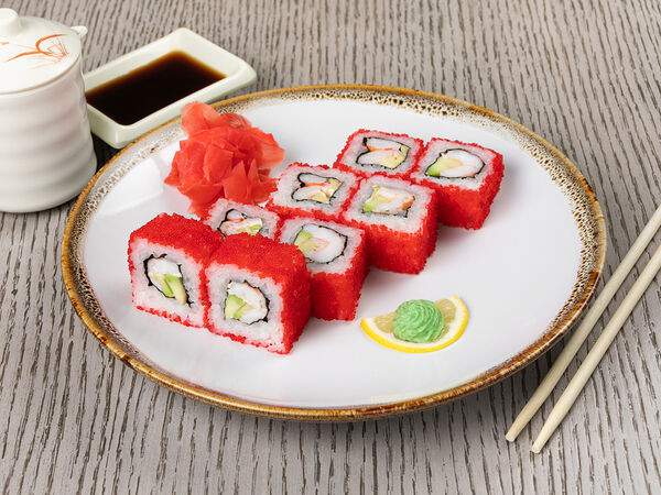 Baranka cafe & bar - Ролл Калифорния с креветкой