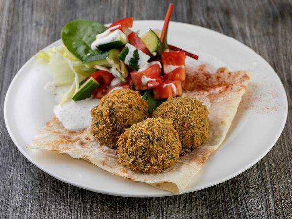 Кисельkitchen - Фалафель со свежими овощами
