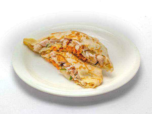 Матрёшка - Блинчик с корейской морковкой и курицей