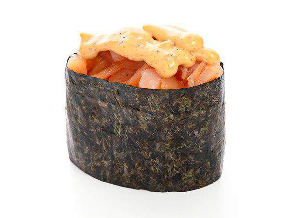 СУШИБОКС - Суши Гункан Спайси Лосось