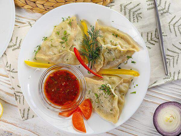 Маринад - Манты с бараниной