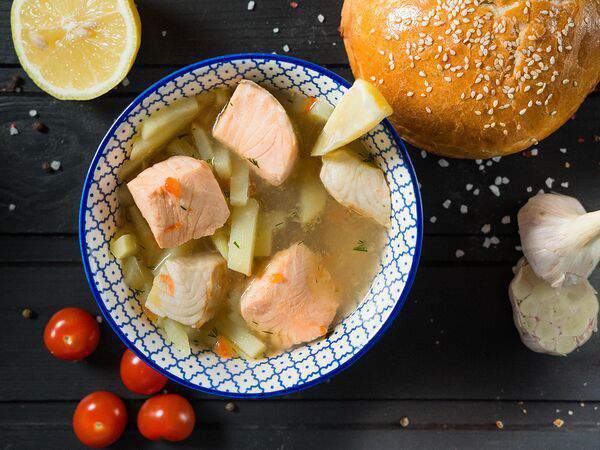 Миндаль - Уха по-царски