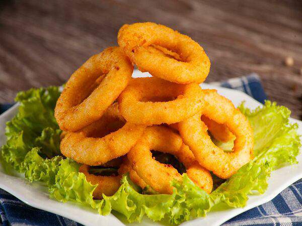 Котлета - Луковые колечки