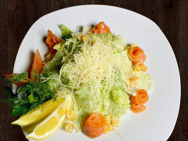 Трактиръ - Цезарь с сёмгой