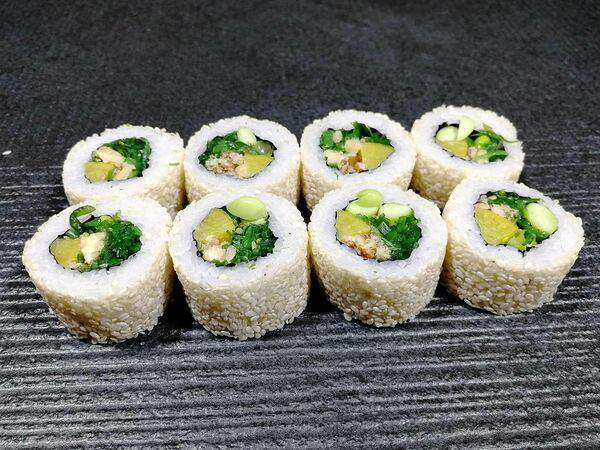 Sushi Life - Ролл Зеленый Боб в кунжуте