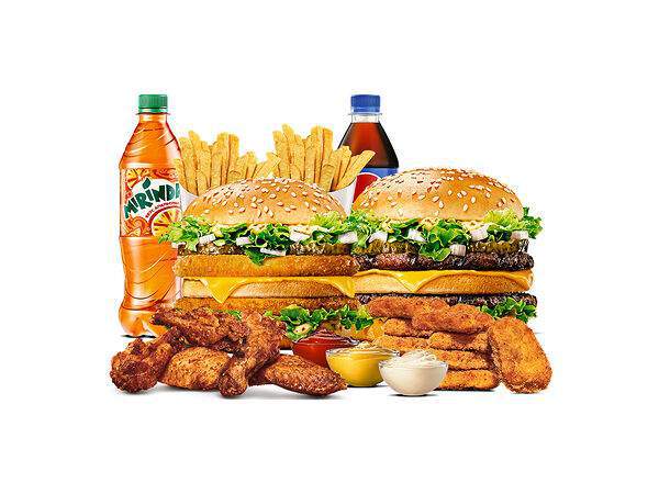 Burger King - Комбо на двоих По-королевски