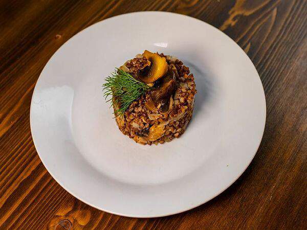 Два рубля - Гречка с грибами и овощами