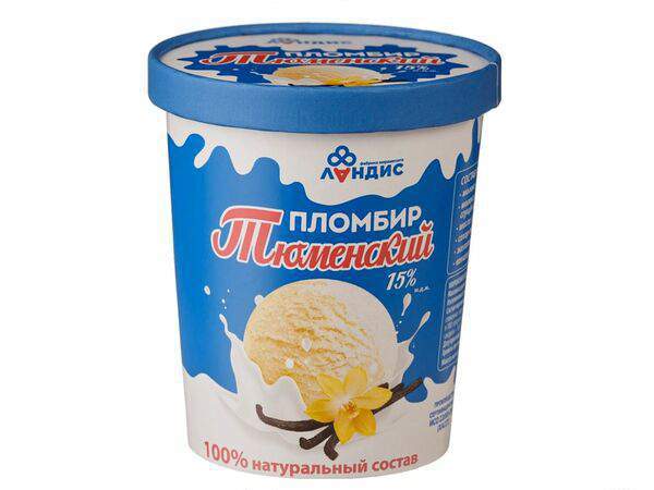 Тюменский пломбир - Ведро Тюменский пломбир ванильный