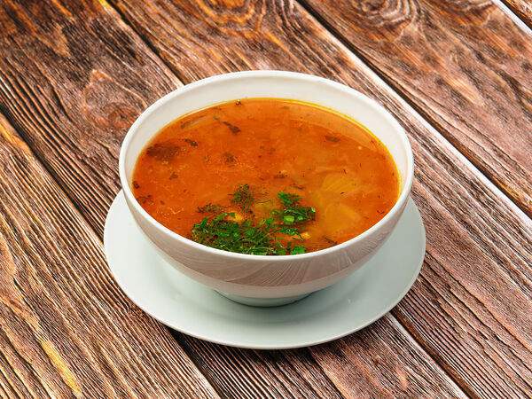 Кафе на Моисеенко - Суп Харчо