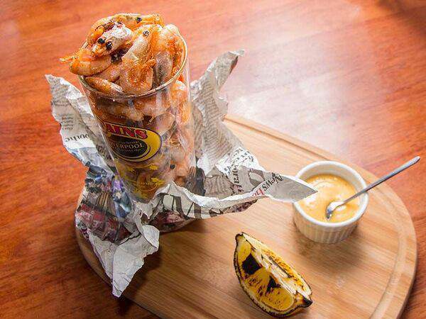 Hamilton's pub - Пинта креветок