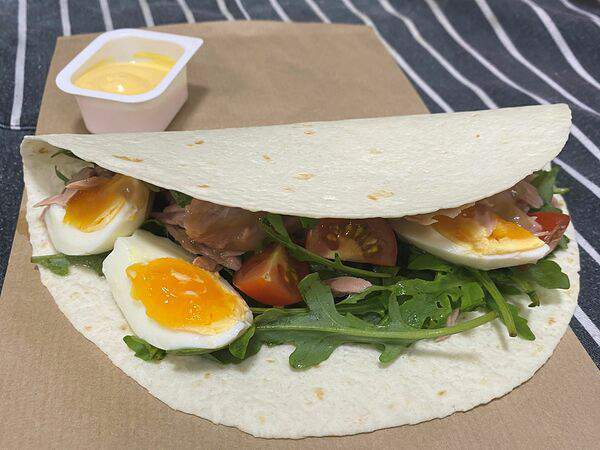 Догоновъ городской трактир - Кесадилья с тунцом