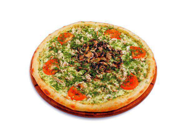 Едунаберу - Пицца С курицей и грибами