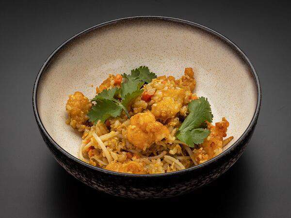 BBQ & Burgers - Рис с креветками и курицей