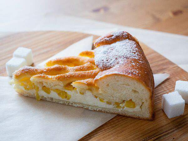 Город пирогов - Пирог с творогом и персиком