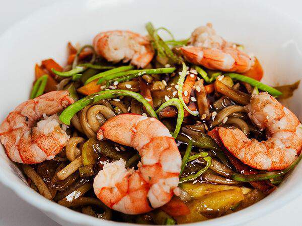 Снекмаркет - Вок с морепродуктами