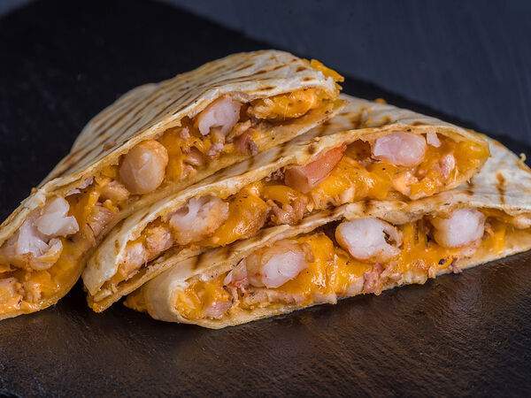 Griller - Кесадилья с креветками