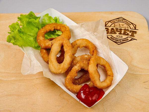 Зачёт Пицца & Бургеры - Луковые кольца