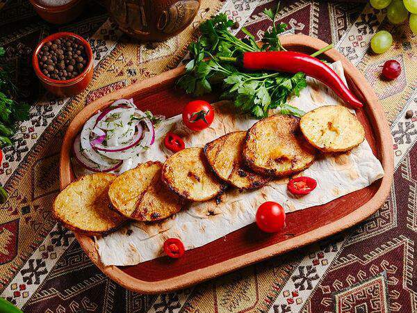 Мускат - Картошка на мангале