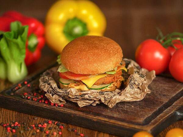 Papa Grill - Чикен Бургер