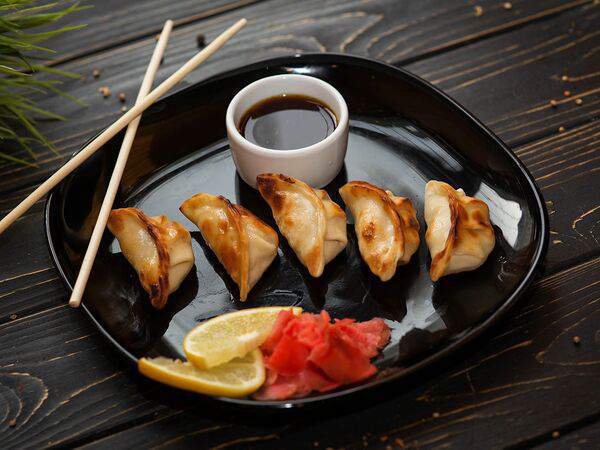 Пельмения - Гедза с индейкой и вешенками