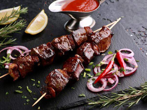 Шашлычный домик - Шашлык из говяжьей печени