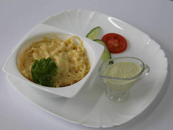 Cactus - Спагетти с сыром и французским соусом