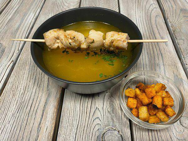 FullHouse Food - Суп-лапша с куриным шашлычком