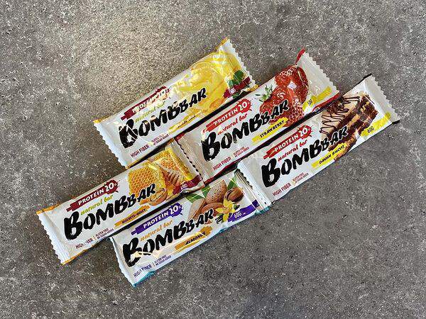 Мишка кофе - Батончик Bombbar