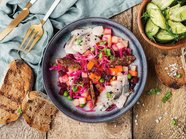 Пряности & Радости - Салат Винегрет с сельдью