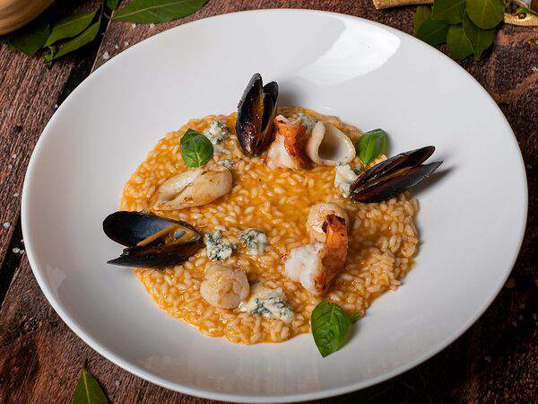 Philosophia Life - Ризотто с морепродуктами