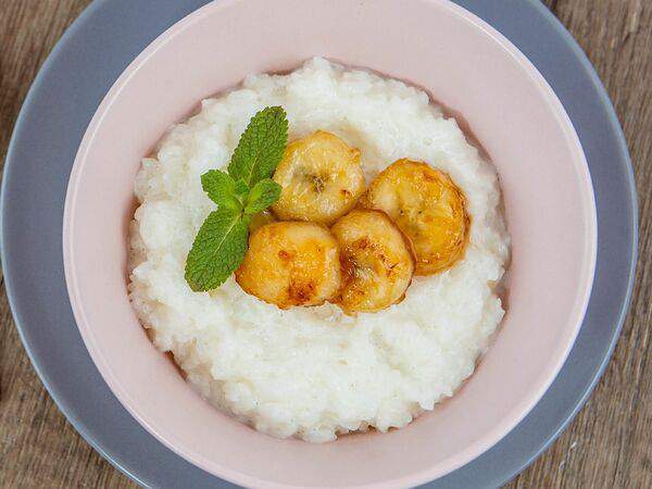 Шкаф - Рисовая каша с карамельным бананом