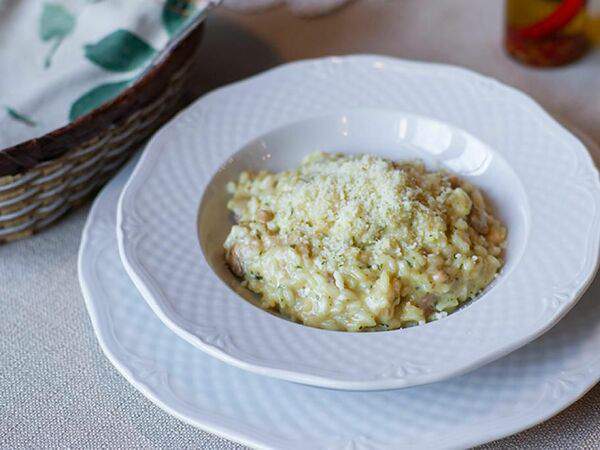 Basilico - Ризотто с белыми грибами