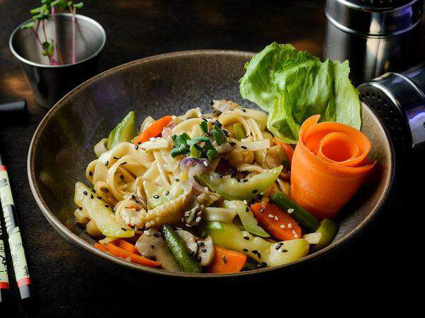 Foodmarket #FaceRoll - Удон с овощами