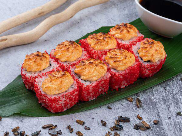 Мушу - Запеченный ролл Сяке рору