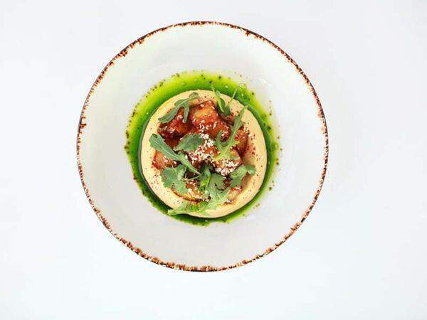 Огонёк - Хумус с баклажанами